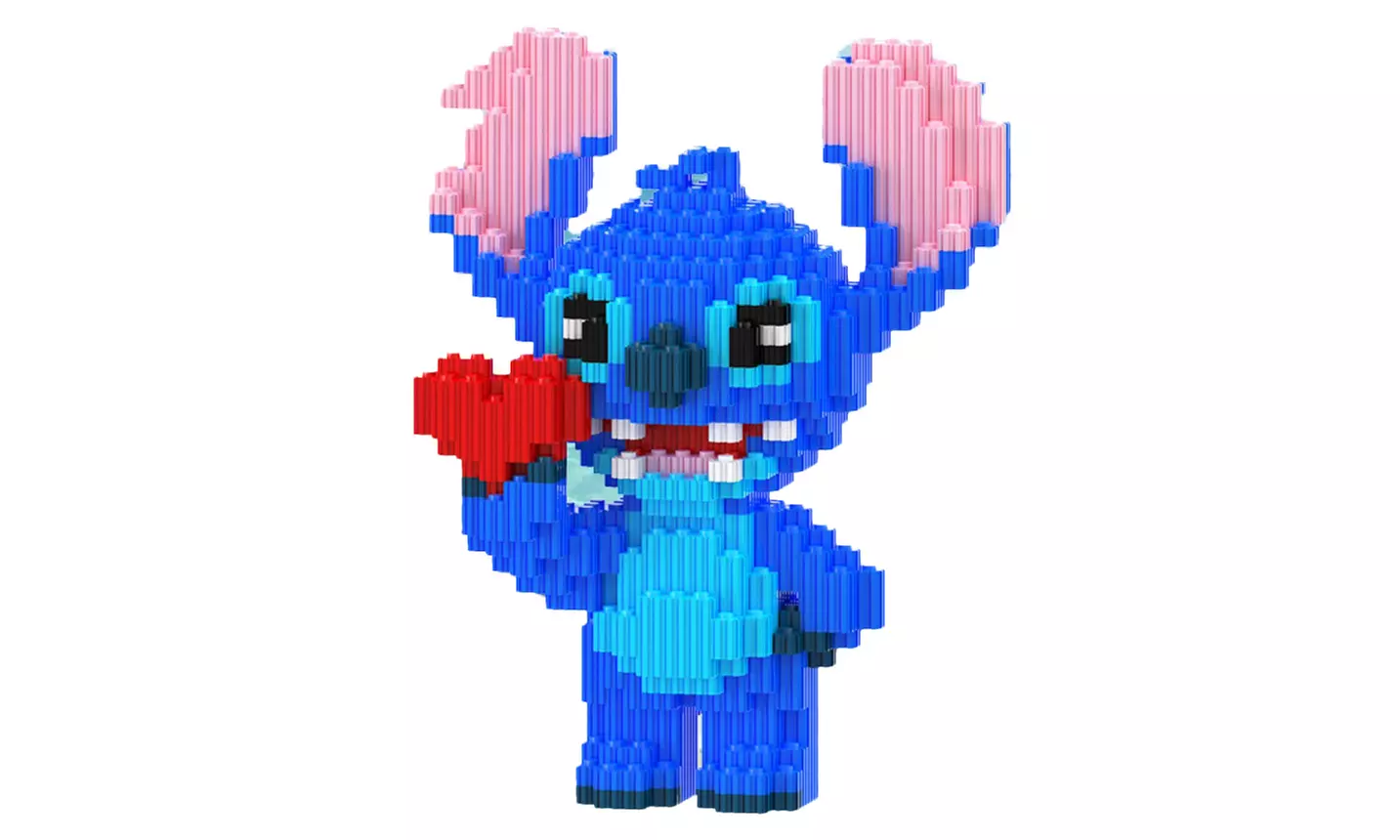 Lilo and Stitch Inspired Micro Building Blocks Set