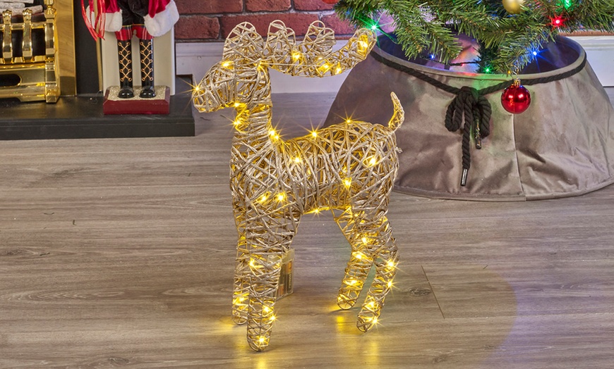 Image 6: LED Standing Christmas Reindeer