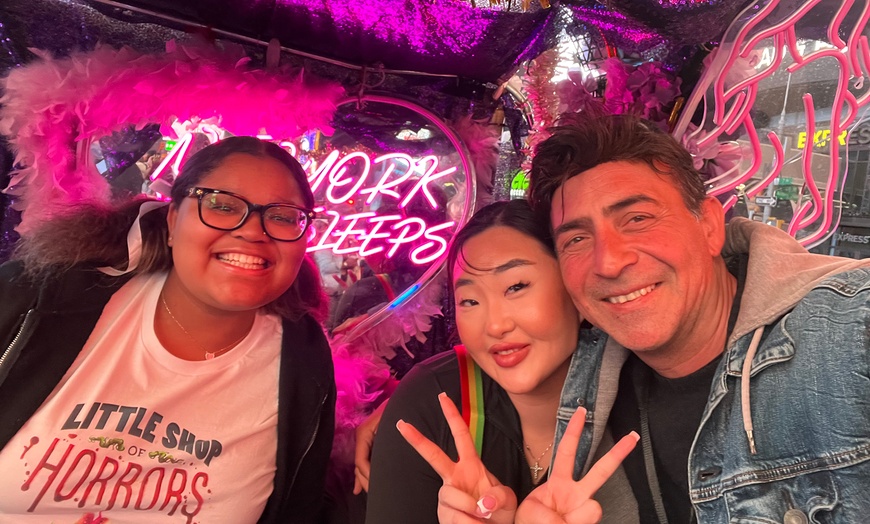 Image 14: 90 Minute, One or 2 Hour Pedicab Tour for One, Two or Three People