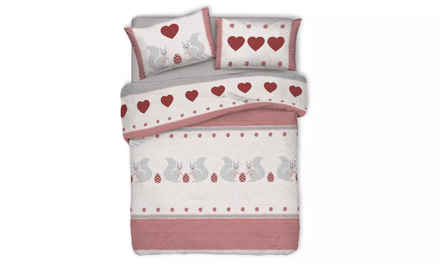 Copripiumino in flanella Fantasie invernali, natalizie, scozzesi