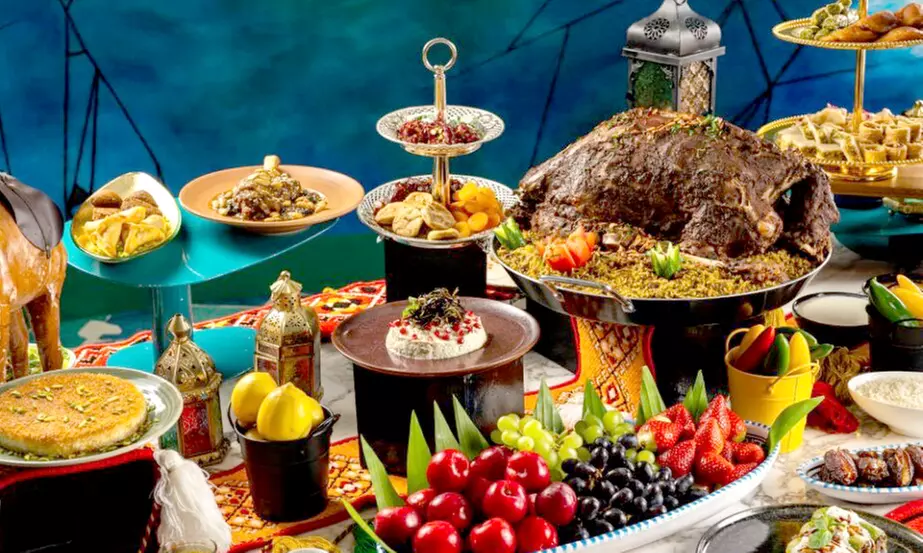 4* Iftar Buffet with Ramadan Beverages for a Child or Up to 4 Adults