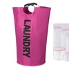Image 20: 90L Large Laundry Basket Mesh Laundry Wash Bags for Socks Underwear Hosiery Bras
