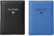 1 ou 2 protège-passeports unisexe RFID - Second Medium