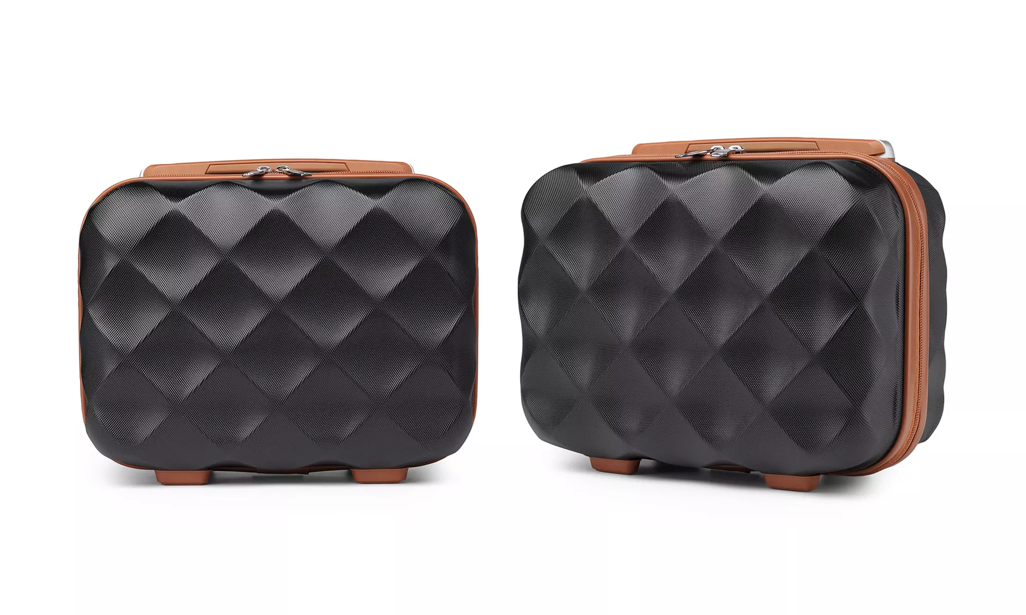 Valise en ABS et polycarbonate avec design élégant en losange