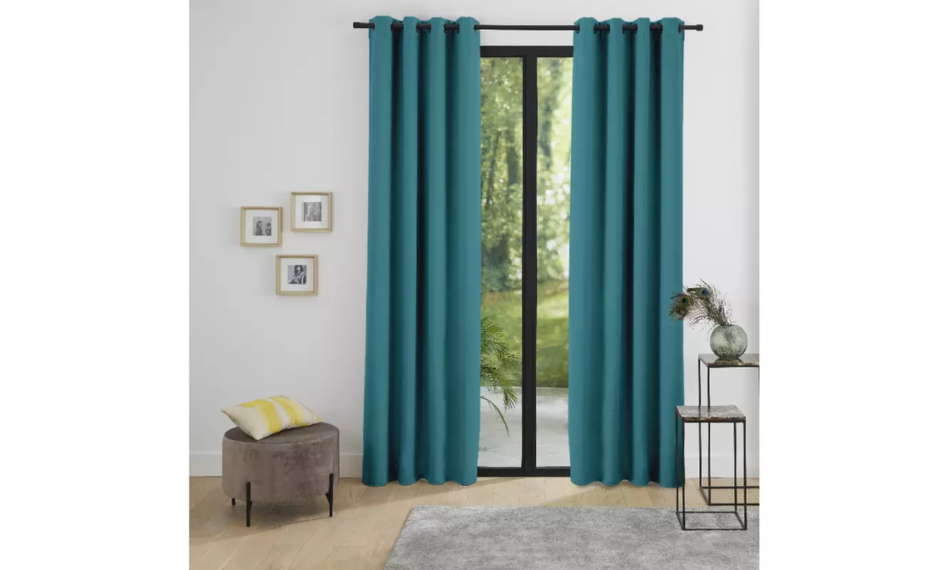 Rideau occultant et obscurcissant thermique