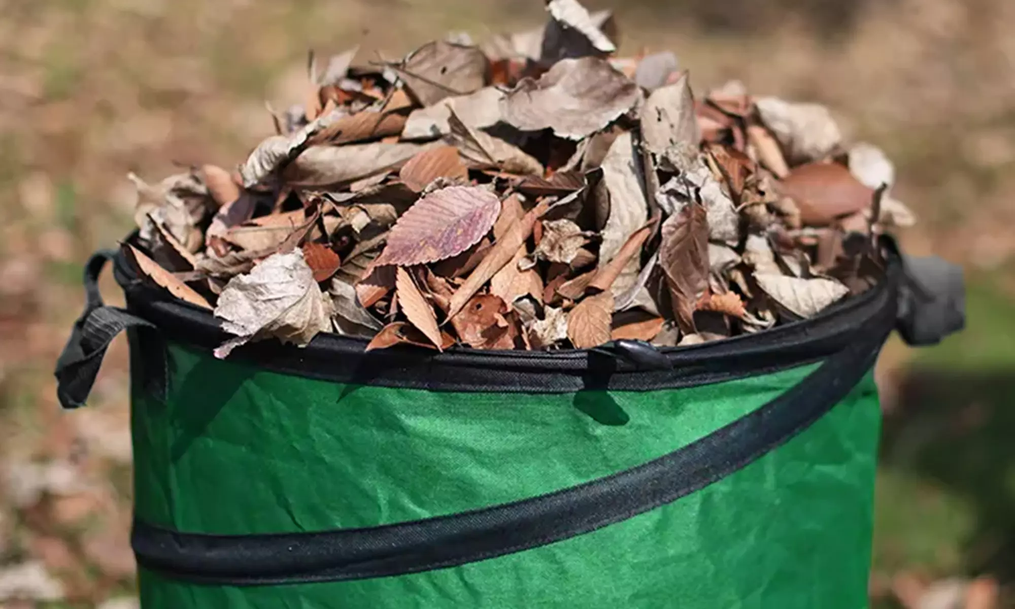 1 à 4 sacs de jardin pliables pour les déchets