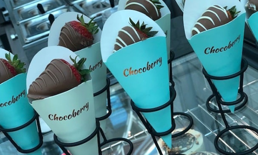 Image 1: Chocolate-Dipped Strawberries