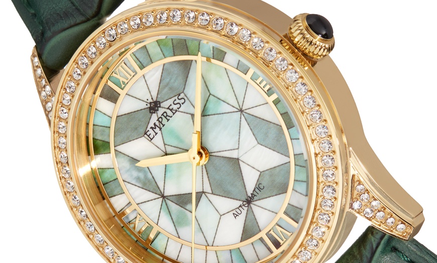 Image 7: Empress Automatic Mosaic Watch