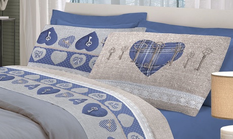 Completo letto Chiavi disponibile in 3 dimensioni e 4 colori