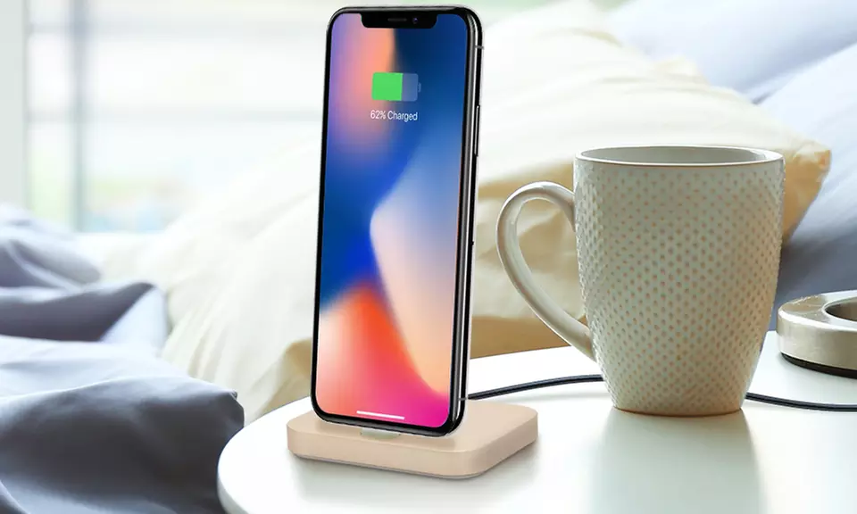 1 ou 2 chargeurs supports pour iPhone avec câbles tressés - Primary Image