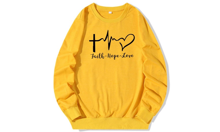 Image 2: Faith Hope Love Sweaters