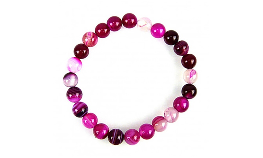 Image 4: Pink Agate Bracelet