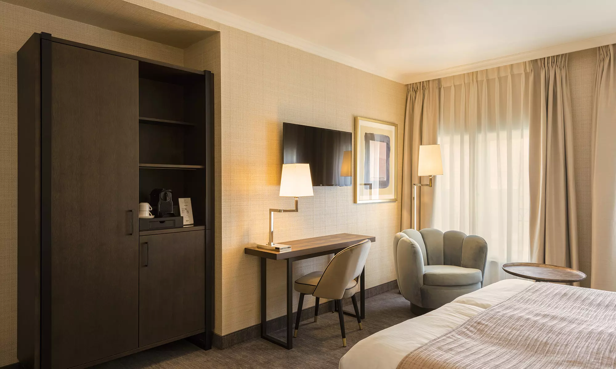 Belgia, Brugia: pokój 2-os. premium ze śniadaniem i strefą wellness