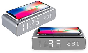 Alarm Clock with Charging Station