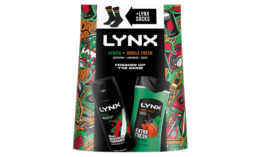 Image 2: Lynx Freshen up The Game Africa & Jungle Fresh Duo Gift Set