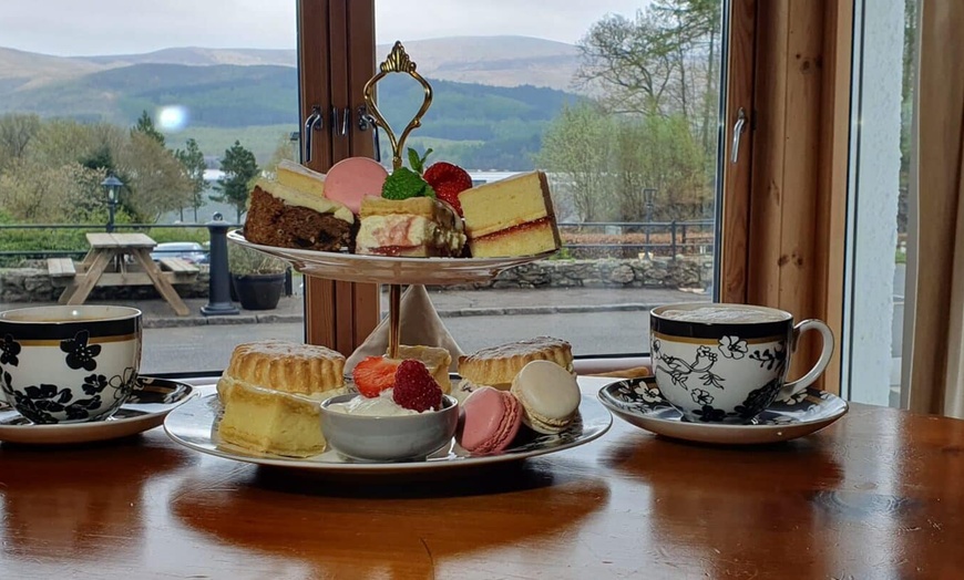 Image 1: Afternoon Tea with Choice of Prosecco at The Inn on Loch Lomond