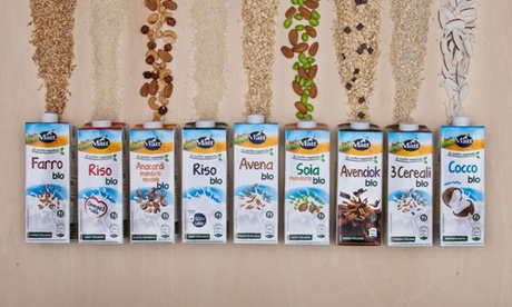 Pacchi da 6 bevande vegetali Matt disponibili in 6 varietà