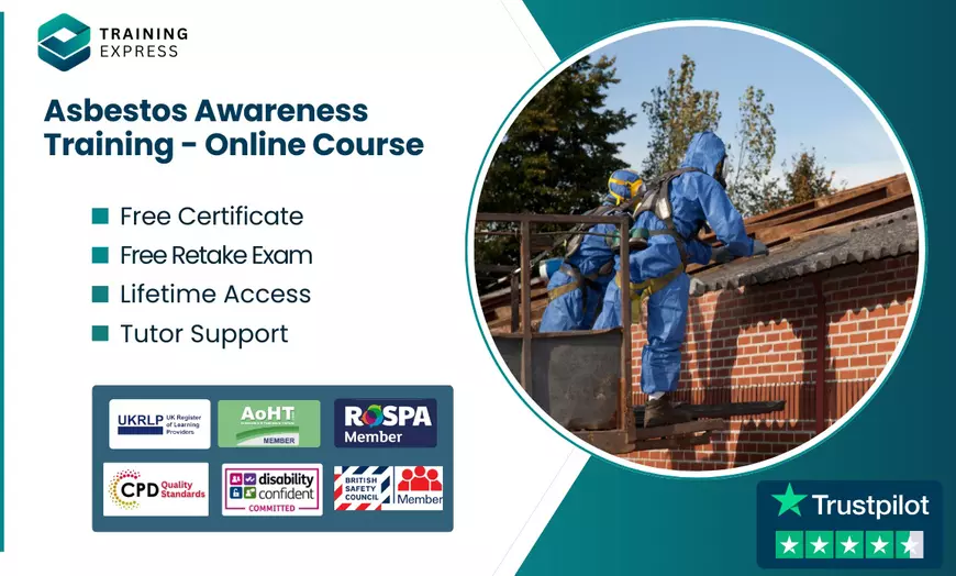 Image 1: Asbestos Awareness Online Course or Lifetime Access to 2000+ Courses
