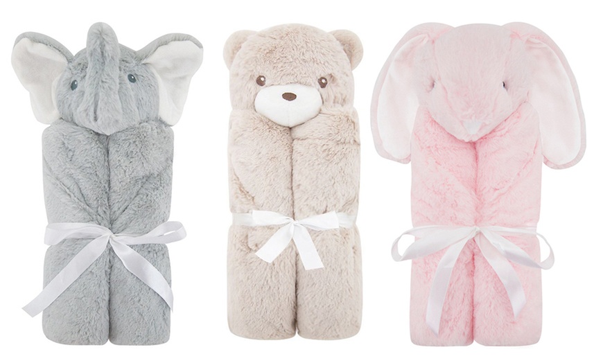 Image 2: Kids' Soft Animal Snuggle Blanket