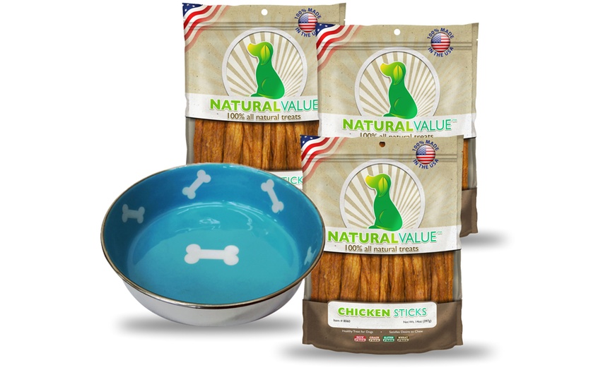 Image 3: 3 pack cibo per cani Natural Value