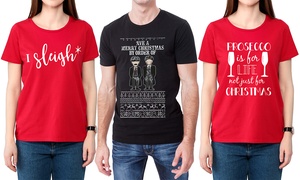 Novelty Christmas Slogan T-Shirt