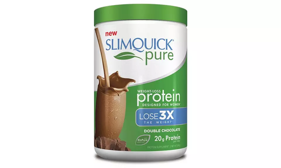Slimquick Pure Weight-Loss Protein Powder in Double Chocolate (300g) - Primary Image