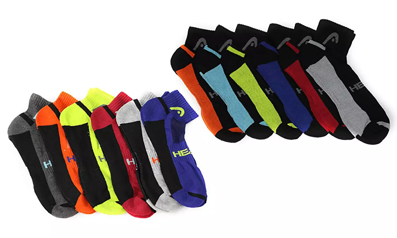HEAD Men's Athletic Performance Socks (12 Pairs) - Primary Image