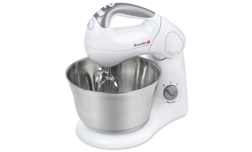 Image 1: Breville Compact Mixer with Bowl