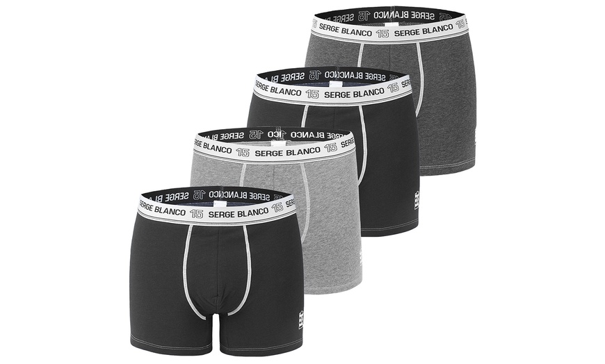 Image 3: Serge Blanco 4er- oder 5er-Pack Herren-Boxershorts