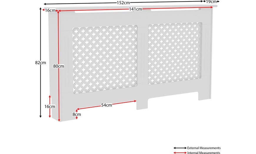 Image 12: Oxford Radiator Cover