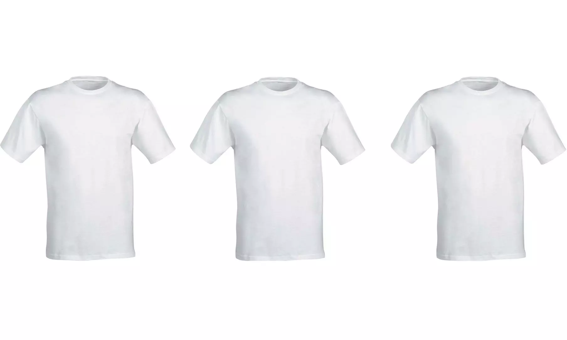 Set van 3 of 6 T-shirts van het merk Giefetti ontworpen voor mannen