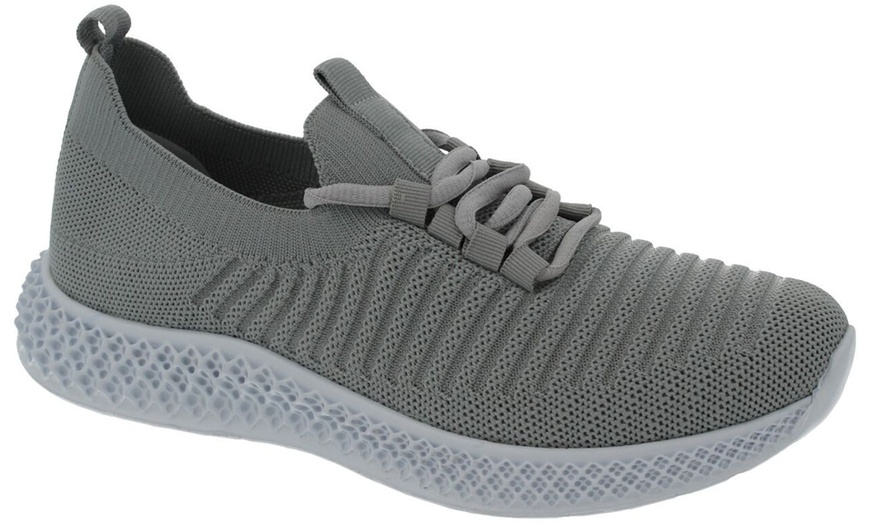 Image 2: Knitted-Style Trainer Shoes