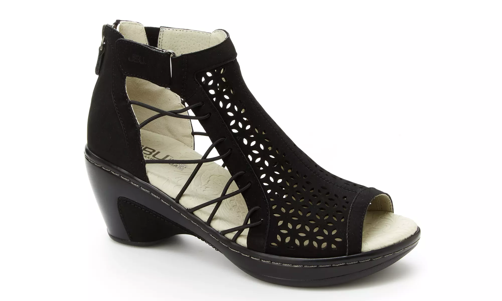 JBU by Jambu Nellie Memory Foam Comfort Sandal Wedges (Size 8) - Primary Image