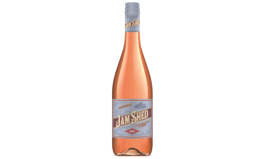 Image 2: Six Bottles of Jam Shed Rose Wine 750ml