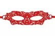 Masque érotique en polyester et dentelle - Second Medium