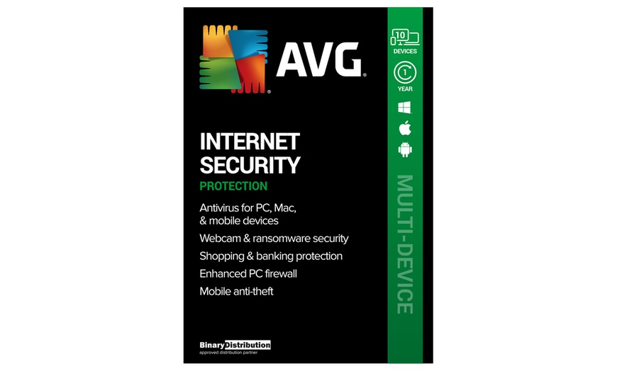 Image 3: AVG Internet Security 2025 pendant 1 an