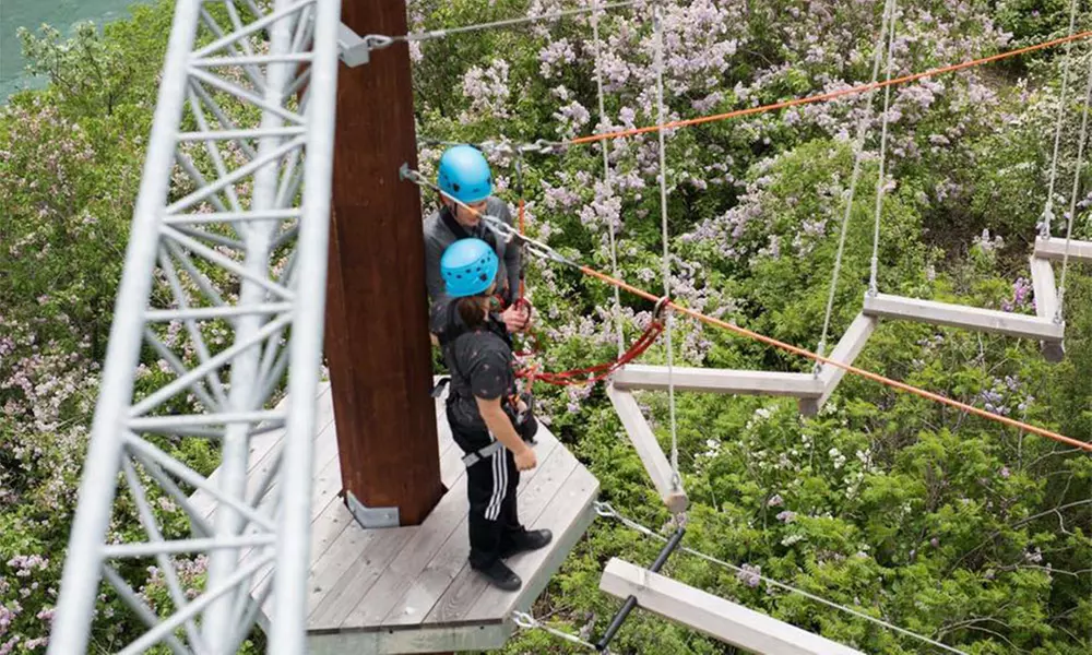 Up to 37% Off Niagara Falls Adventure Ropes Course at WildPlay