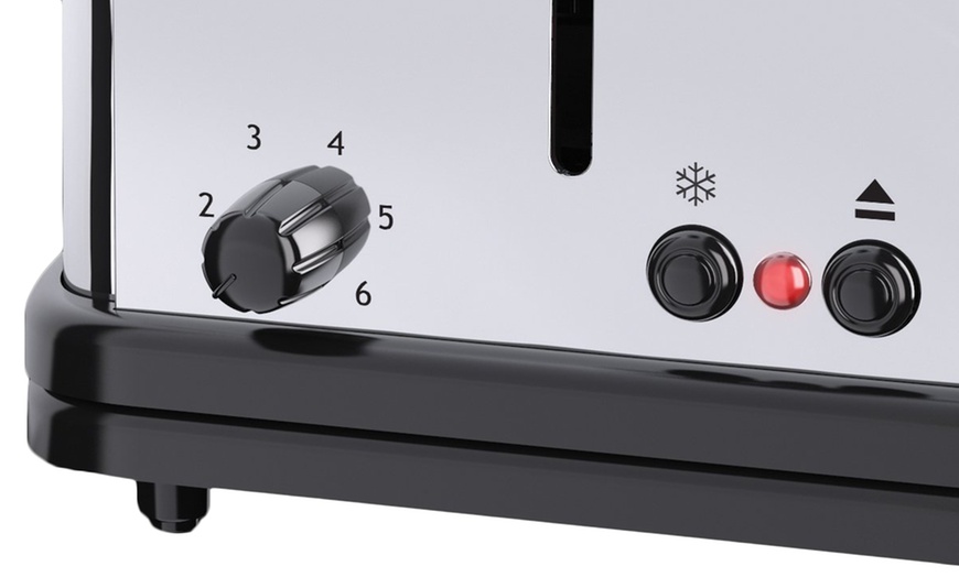 Image 3: Russell Hobbs Four-Slice Toaster