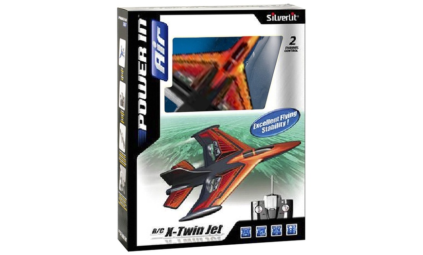 Image 8: Silverlit X-Twin Jet RC Aeroplane