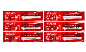 6x Colgate Optic White Toothpaste