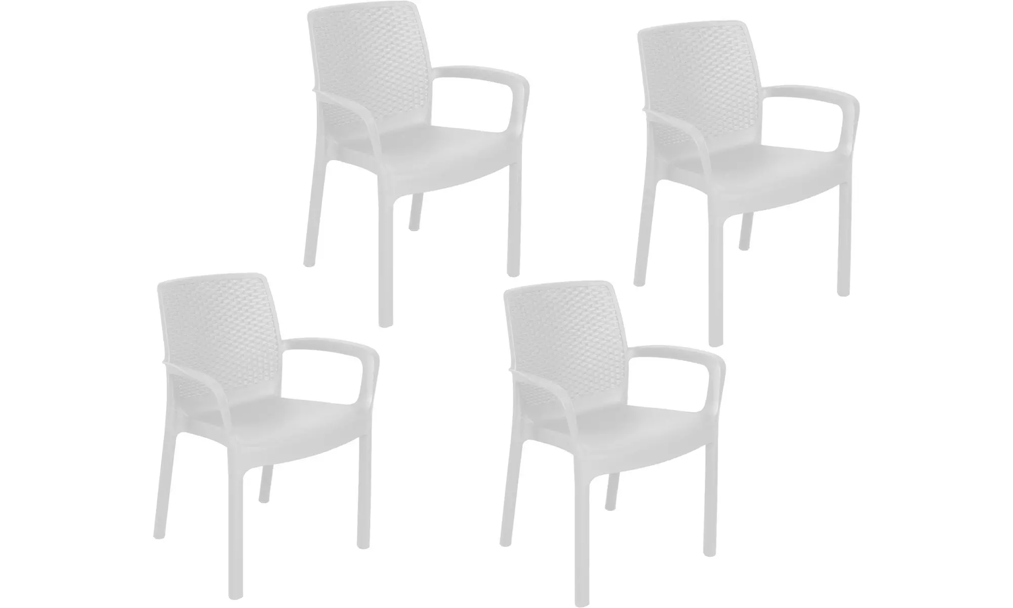 Tavolo allungabile da esterno con 4 sedie