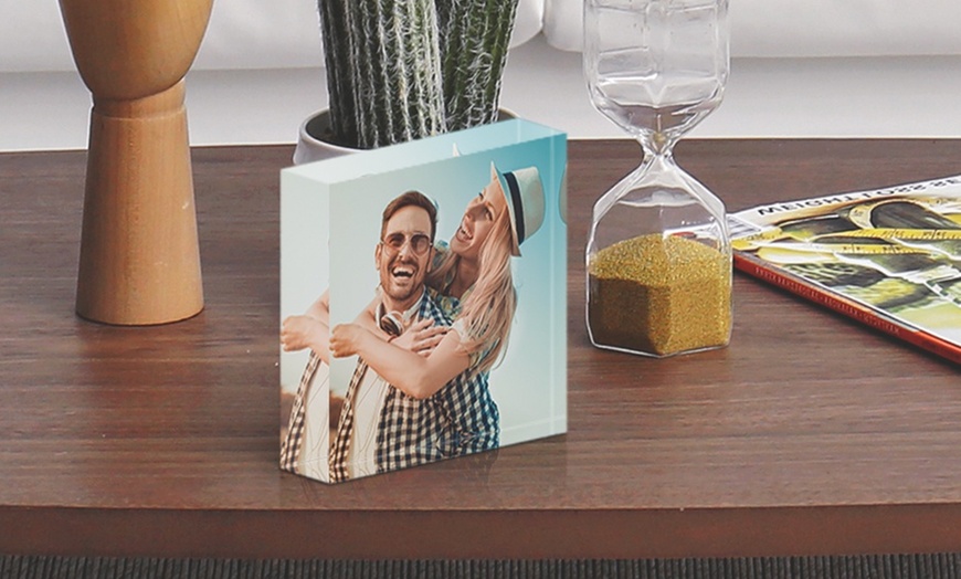 Image 2: Personalised Acrylic Photo Block