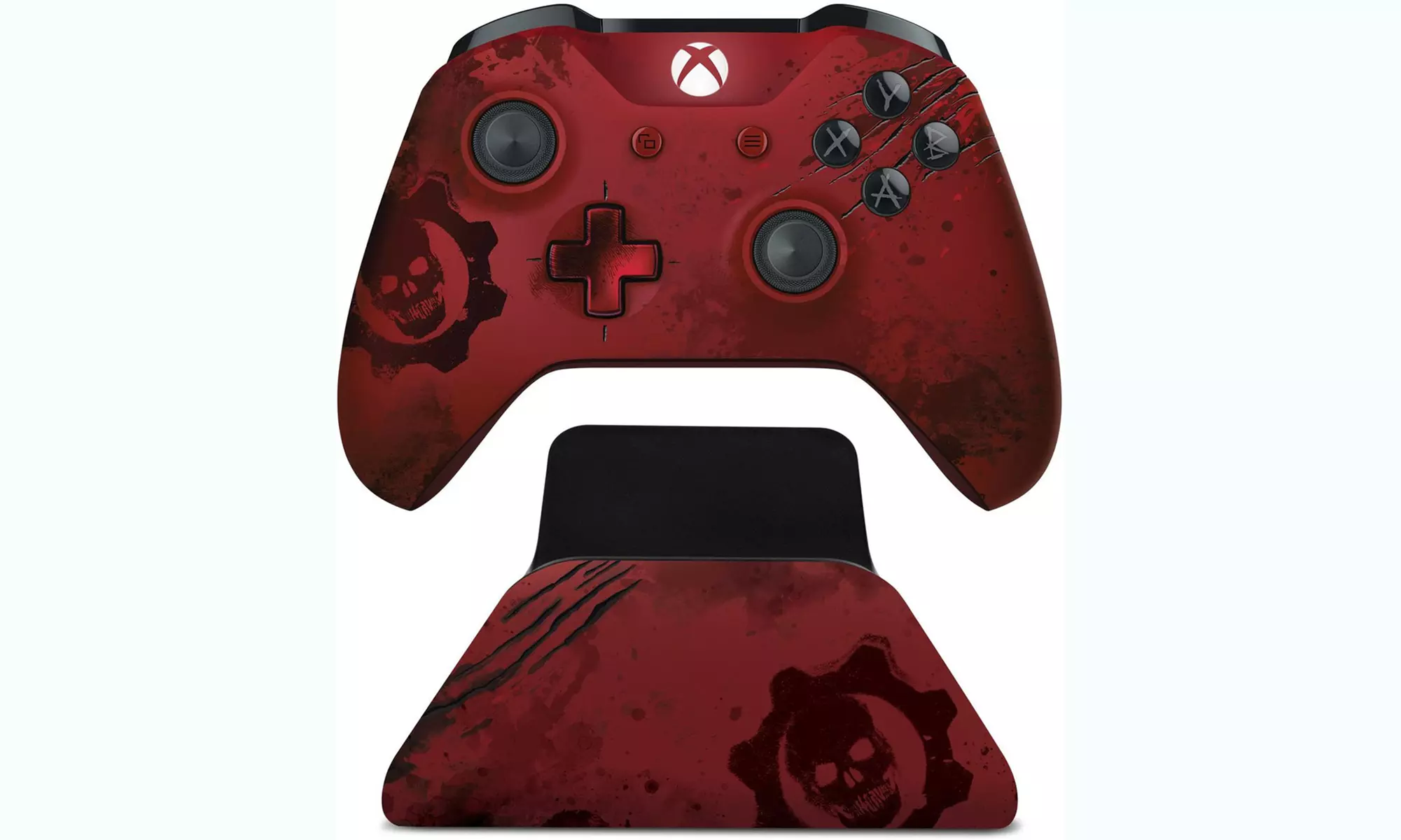 Gears of War 4 Crimson Omen Limited Edition Wireless Controller and Stand - Second Medium