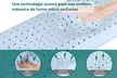 Oreillers "Sérénitex" à mémoire de forme perforée, pour une aération et une ventilation optimales de Sampur - Second Medium