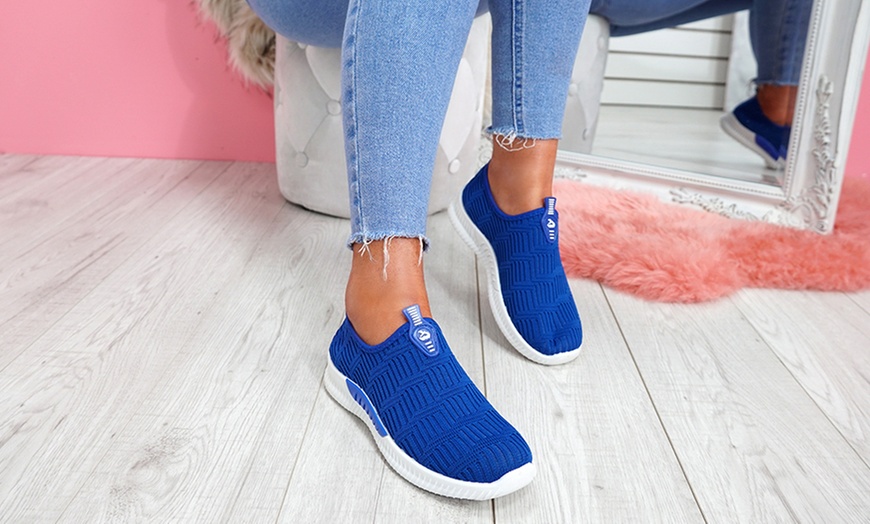 Image 17: Women's Sock-Style Trainers