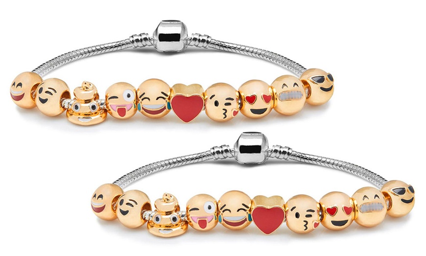 Image 7: Pulsera con 3, 5 o 10 emoji