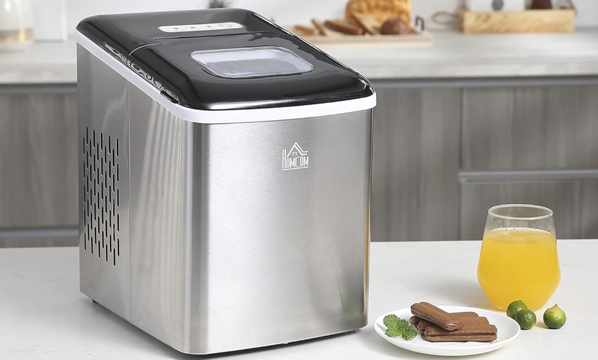 Image 3: HomCom Ice Makers Machine