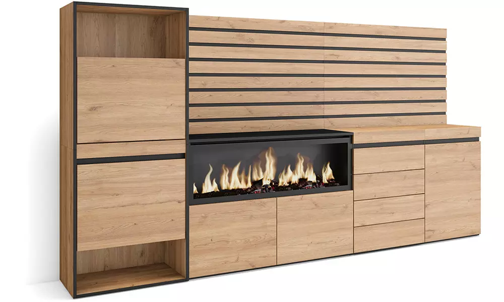 Scarpiera, Credenza, Camino elettrico