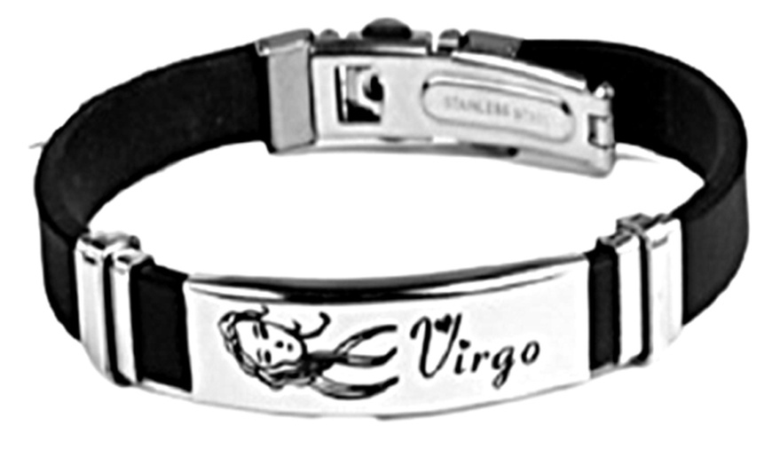 Image 13: Constellation Sign Stainless Steel Bracelet