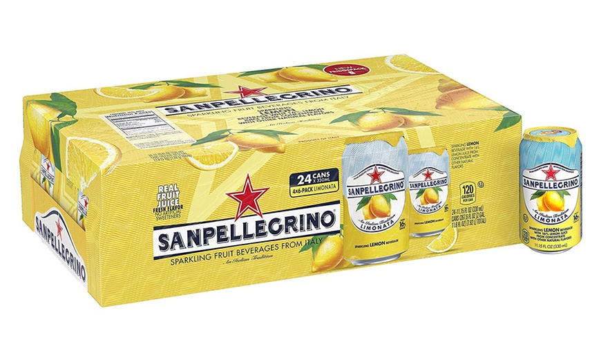 Image 8: 24 Cans of San Pellegrino